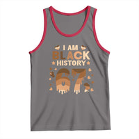 Funny Melanin Six Seven Meme Tank Top African American Gift - Wonder Print Shop