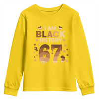 Funny Melanin Six Seven Meme Youth Sweatshirt African American Gift - Wonder Print Shop
