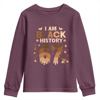 Funny Melanin Six Seven Meme Youth Sweatshirt African American Gift - Wonder Print Shop