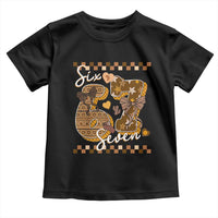 Funny African American Melanin Gift Toddler T Shirt Six Seven Meme