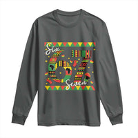 Funny Six Seven Meme Long Sleeve Shirt Pan African Culture Gift