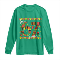 Funny Six Seven Meme Long Sleeve Shirt Pan African Culture Gift
