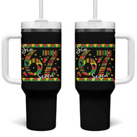 Funny Six Seven Meme Tumbler With Handle Pan African Culture Gift
