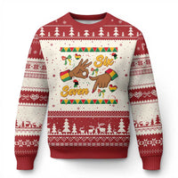 Funny 67 Meme Black History Month Ugly Christmas Sweater Gen Z Alpha Gift - Wonder Print Shop