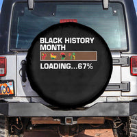 Funny Black History Month Loading Spare Tire Cover Six Seven Meme