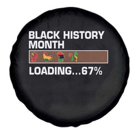 Funny Black History Month Loading Spare Tire Cover Six Seven Meme