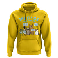 Funny Protest Animals Abolish Ice Hoodie Minneapolis USA Support Gift