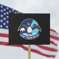 Can Not Tread On Us Protest Sign Common Loon No Ice Please