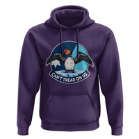 Can Not Tread On Us Hoodie Common Loon No Ice Please