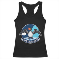 Can Not Tread On Us Racerback Tank Top Common Loon No Ice Please