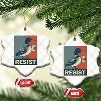 Funny Minnesota Common Loon Ceramic Ornament No Ice Please
