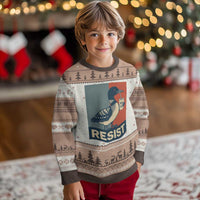 Funny Minnesota Common Loon Ugly Christmas Sweater No Ice Please