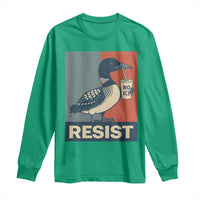 Funny Minnesota Common Loon Long Sleeve Shirt No Ice Please