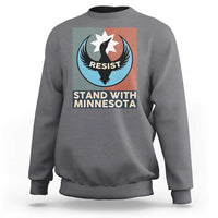Stand With Minnesota Sweatshirt Common Loon Pride Support
