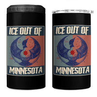 Ice Out Of Minnesota 4 in 1 Can Cooler Tumbler Social Justice Solidarity