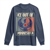 Ice Out Of Minnesota Long Sleeve Shirt Social Justice Solidarity