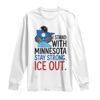 Minnesota Pride Common Loon Long Sleeve Shirt Stand With Minnesota Ice Out