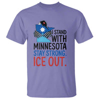Minnesota Pride Common Loon T Shirt Stand With Minnesota Ice Out