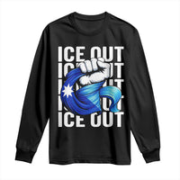 Minnesota Ice Out Long Sleeve Shirt Anti Ice Movement Protest