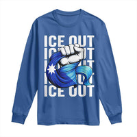 Minnesota Ice Out Long Sleeve Shirt Anti Ice Movement Protest