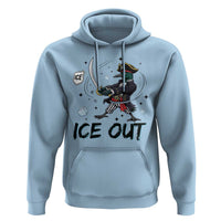 Funny Pirate Common Loon Minnesota Defends Abolish Ice Hoodie