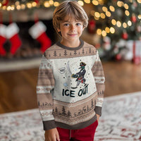 Funny Pirate Common Loon Minnesota Defends Abolish Ice Ugly Christmas Sweater