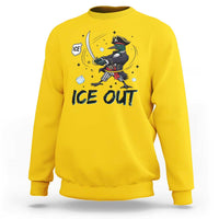 Funny Pirate Common Loon Minnesota Defends Abolish Ice Sweatshirt