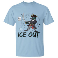Funny Pirate Common Loon Minnesota Defends Abolish Ice T Shirt