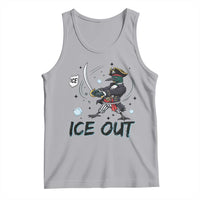 Funny Pirate Common Loon Minnesota Defends Abolish Ice Tank Top