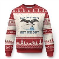 Minnesota Loon Salt The Streets Get Ice Out Ugly Christmas Sweater
