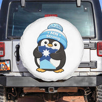 MN Strong Cute Penguin Spare Tire Cover Minnesota State Pride Gift
