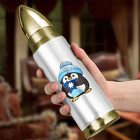 MN Strong Cute Penguin Bullet Tumbler Minnesota State Pride Gift