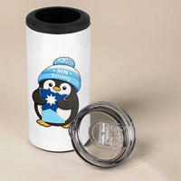 MN Strong Cute Penguin 4 in 1 Can Cooler Tumbler Minnesota State Pride Gift
