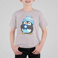 MN Strong Cute Penguin T Shirt For Kid Minnesota State Pride Gift