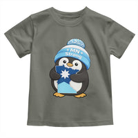 MN Strong Cute Penguin Toddler T Shirt Minnesota State Pride Gift