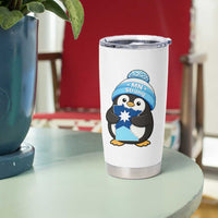 MN Strong Cute Penguin Tumbler Cup Minnesota State Pride Gift