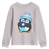 MN Strong Cute Penguin Youth Sweatshirt Minnesota State Pride Gift