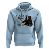 Chinga La Migra Hoodie Funny Cat Immigration Support