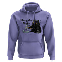 Chinga La Migra Hoodie Funny Cat Immigration Support