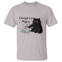 Chinga La Migra T Shirt Funny Cat Immigration Support