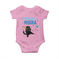 Chinga La Migra Baby Onesie Funny Protest Cat Minneapolis Support Gift