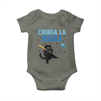 Chinga La Migra Baby Onesie Funny Protest Cat Minneapolis Support Gift