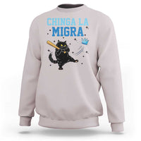 Chinga La Migra Sweatshirt Funny Protest Cat Minneapolis Support Gift