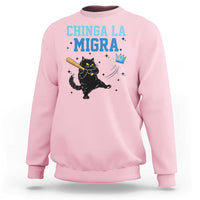 Chinga La Migra Sweatshirt Funny Protest Cat Minneapolis Support Gift