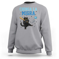 Chinga La Migra Sweatshirt Funny Protest Cat Minneapolis Support Gift