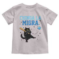 Chinga La Migra Toddler T Shirt Funny Protest Cat Minneapolis Support Gift
