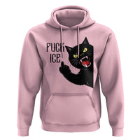 Funny Fck Ice Black Cat Hoodie Resist Minneapolis Political