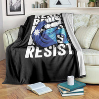 Minnesota Resist Ice Out Throw Blanket Support MN Anti Ice Movement