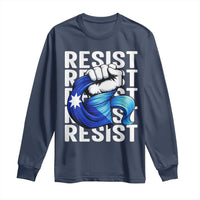 Minnesota Resist Ice Out Long Sleeve Shirt Support MN Anti Ice Movement