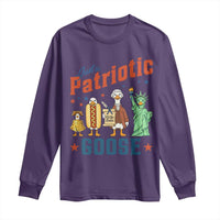 Just A Patriotic Goose Long Sleeve Shirt America 250th Anniversary